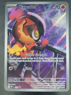 Charcadet 022 Illustration Rare Phantasmal Flames Black Star Promo Pokemon TCG - Image 1