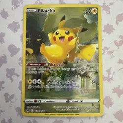 Pokemon Pikachu GG30/GG70 Crown Zenith Galarian Gallery Holo Ultra Rare - Image 1
