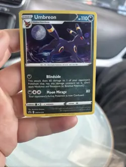 Pokemon TCG Umbreon SWSH129 Sword & Shield Black Star Promo - Image 1