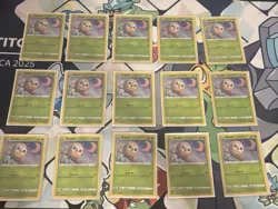 Lot Of 15 Rowlett SWSH220 Black Star Promo Pokemon Cards & Prof Juniper Sleeves - Image 3