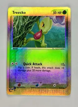 Treecko 2003 Pokemon EX Dragon Reverse Holo #80/97 * Mod Play - Image 1