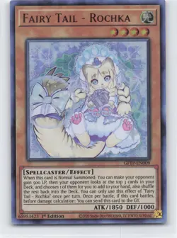 Fairy Tail - Rochka GFTP-EN009 UR NM Ghosts from the Past 1st Ed Yugioh! - Image 1