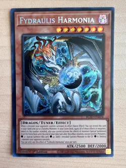 Yugioh Fydraulis Harmonia BLZD-EN024 Secret Rare Blazing Dominion 1st Edition NM - Image 1