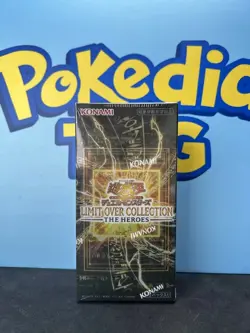 Asia edition Yu-Gi-Oh Japanese LIMIT OVER COLLECTION THE HEROES Box With Shrink - Image 1