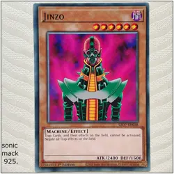 Jinzo - LED7-EN038 - Common 1st Edition Yugioh - Image 1