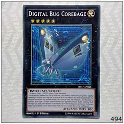 Digital Bug Corebage - MP17-EN028 - Common 1st Edition Yugioh - Image 1
