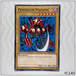 Pendulum Machine - MIL1-EN033 - Common 1st Edition Yugioh (YC140) - Image 1