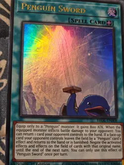 Penguin Sword - Ultra Rare 1st Edition BROL-EN008 Yugioh - Image 3