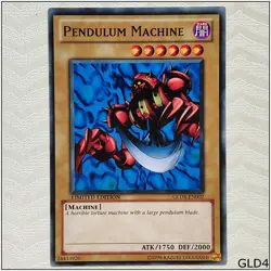 Pendulum Machine - GLD4-EN002 - Common Limited Edition Yugioh - Image 1