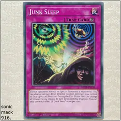 Junk Sleep - MP21-EN156 - Common 1st Edition Yugioh - Image 1