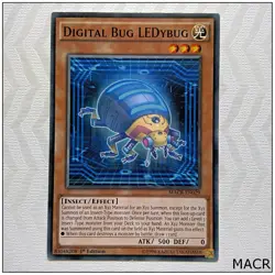 Digital Bug LEDybug - MACR-EN029 - Common 1st Edition Yugioh - Image 1