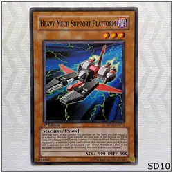 Heavy Mech Support Platform - SD10-EN011 - Common 1st Edition Yugioh - Image 1