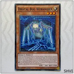 Digital Bug Websolder - SHVI-EN035 - Common 1st Edition Yugioh - Image 1