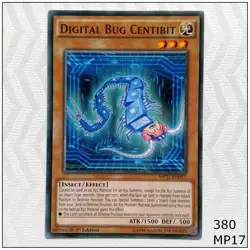 Digital Bug Centibit - MP17-EN017 - Common 1st Edition Yugioh - Image 1