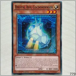 Digital Bug Cocoondenser - MP17-EN016 - Common 1st Edition Yugioh - Image 1