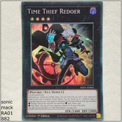 Time Thief Redoer - RA01-EN041 - 1st Edition Yugioh - Image 1