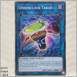 Underclock Taker - EXFO-EN039 - Common 1st Edition Yugioh - Image 1