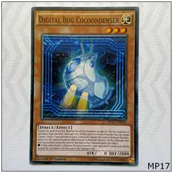Digital Bug Cocoondenser - MP17-EN016 - Common 1st Edition Yugioh - Image 1