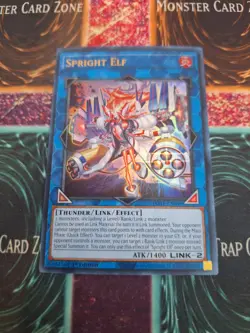 Yugioh Spright Elf POTE-EN049 Ultra Rare 1st Edition Near Mint - Image 1