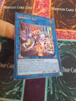 Yugioh Spright Elf POTE-EN049 Ultra Rare 1st Edition Near Mint - Image 2
