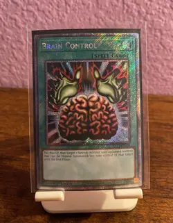 YuGiOh Brain Control (Platinum Secret Rare) RA03-EN - Image 1