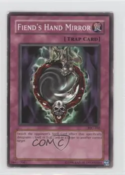 Fiend's Hand Mirror Unlimited YuGiOh Invasion of Chaos #IOC-102 2004 READ - Image 1