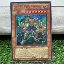 Destiny Hero - Dreadmaster EOJ-EN004 Ultra Rare Unlimited Enemy of Justice LP - Image 1