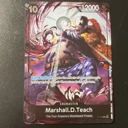 Marshall.D.Teach (Event Pack Vol. 8) P-100 One Piece Promotion Cards Foil - Image 1