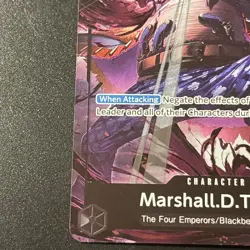 Marshall.D.Teach (Event Pack Vol. 8) P-100 One Piece Promotion Cards Foil - Image 3