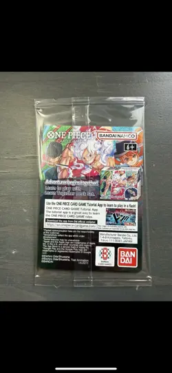 Bandai One Piece Card Game US Voyage Monkey D. Luffy P-055 Holo Promo - Image 3