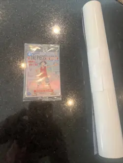 One Piece Monkey D. Luffy US Voyage College Basketball Promo Card SEALED W/Poste - Image 1