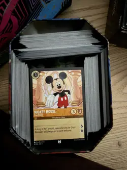 100+ LORCANA TCG CARDS RANDOM MIXED MINT First Chapter BULK JOB LOT DISNEY - Image 2