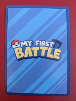 Pokemon Card Bulbasaur My First Battle Bulbasaur Stamp Near Mint Unique! Blue - Image 2