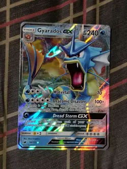 Pokemon TCG Card Gyarados GX #18 Holo - NM - Image 1