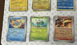 190 Pokemon Card Lot HOLO Charmander Pikachu Psyduck Charmeleon Blissey Mewtwo - Image 2