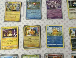 190 Pokemon Card Lot HOLO Charmander Pikachu Psyduck Charmeleon Blissey Mewtwo - Image 5