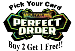Perfect Order Pokemon TCG Pick Your Card Complete Your Set Buy 2 Get 1 Free - Image 1