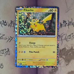 Pikachu 002/015 McDonald's 2024 Promo Holo NM Pokemon Card English - Image 1