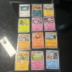 Andy (12) Pokemon cards with 1 grain silver bar .999 save with combine ship 15 - Image 1