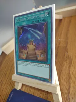 Yu-Gi-Oh Card Celestial Observatory CYHO-EN064 Secret Rare 1st Edition TCG Item. - Image 2