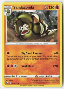 Sandaconda 082/163 Miscellaneous Cards & Products Cosmo Holo NM hatachu - Image 1