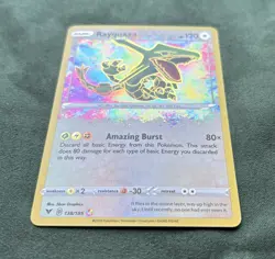 Rayquaza 138/185 Amazing Rare SWSH04: Vivid Voltage Pokemon Card Near Mint - Image 2