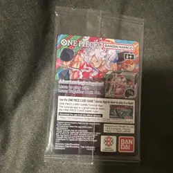 Bandai Namco One Piece CCG Monkey D. Luffy US Voyage Promo Holo P-055 Card - Image 2