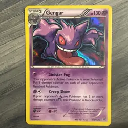 Gengar 60/162 Cosmos Holo Promo Pokemon card - Image 1