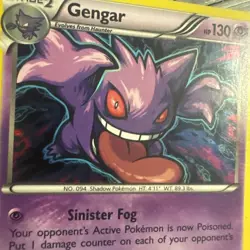Gengar 60/162 Cosmos Holo Promo Pokemon card - Image 4