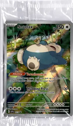 SEALED Snorlax - Promo SV: Scarlet & Violet Promo Cards 051 NM - Image 1