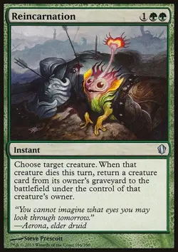 Reincarnation - Non-Foil - Commander 2013 - 166 | MTG Card - Image 3