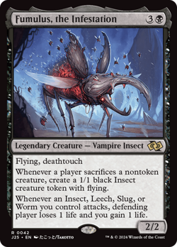 Fumulus, the Infestation (REGULAR) x1 - MTG Foundations Jumpstart J25 #42 - Image 1