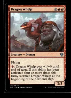 MTG Dragon Welp 120/281 Uncommon Dominaria United lot 2 LP - Image 1