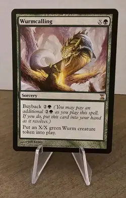 Magic the Gathering MTG Time Spiral WURMCALLING - Image 1